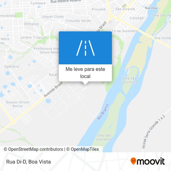 Rua Di-D mapa