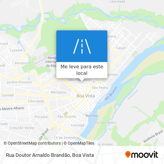 Rua Doutor Arnaldo Brandão mapa