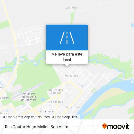 Rua Doutor Hugo Mallet mapa