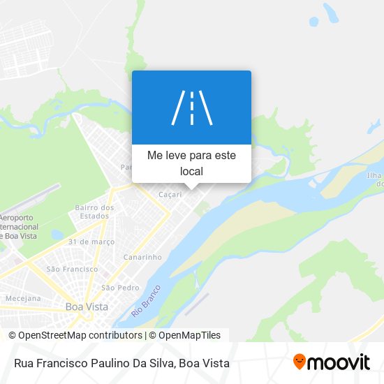 Rua Francisco Paulino Da Silva mapa