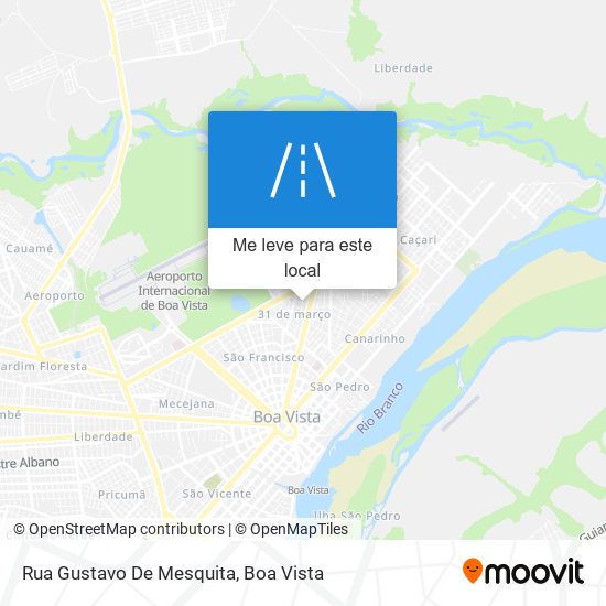 Rua Gustavo De Mesquita mapa