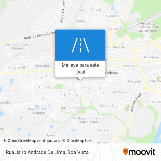 Rua Jairo Andrade De Lima mapa