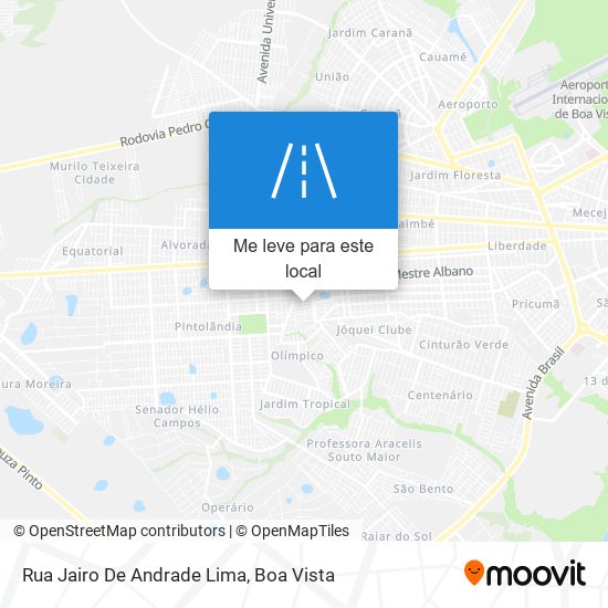 Rua Jairo De Andrade Lima mapa