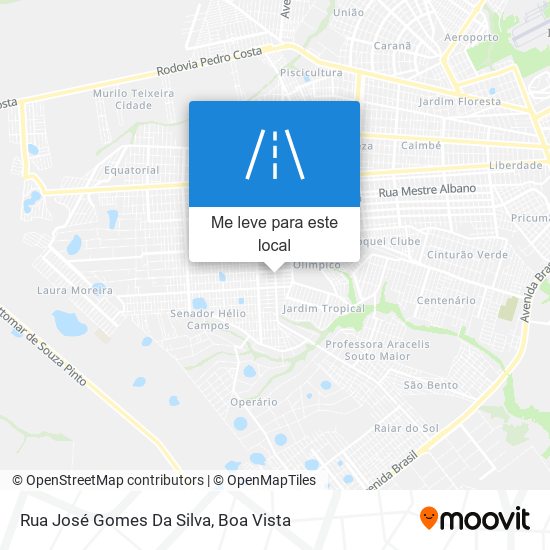 Rua José Gomes Da Silva mapa