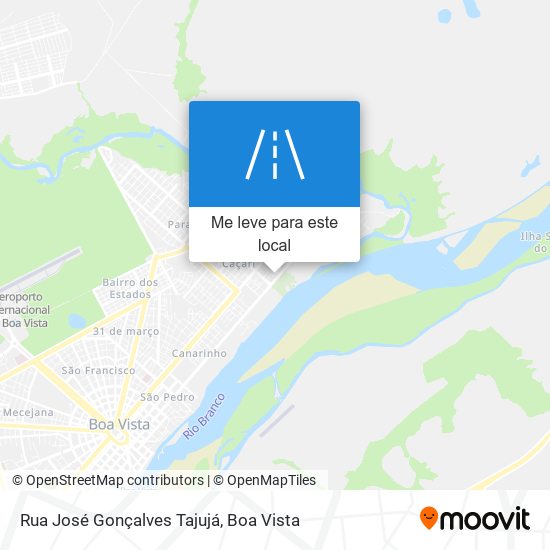 Rua José Gonçalves Tajujá mapa