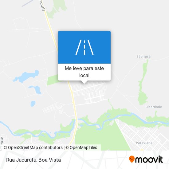 Rua Jucurutú mapa