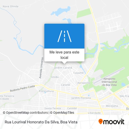 Rua Lourival Honorato Da Silva mapa