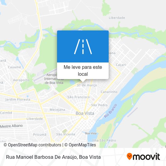 Rua Manoel Barbosa De Araújo mapa