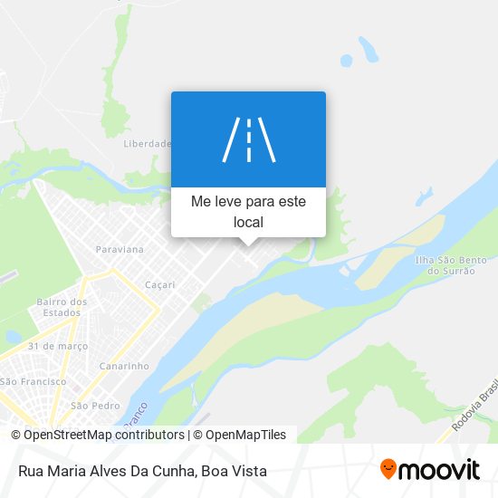 Rua Maria Alves Da Cunha mapa