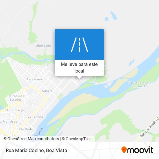 Rua Maria Coelho mapa