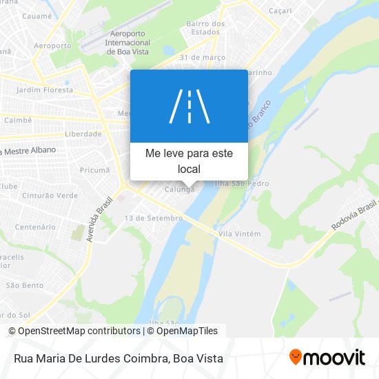 Rua Maria De Lurdes Coimbra mapa