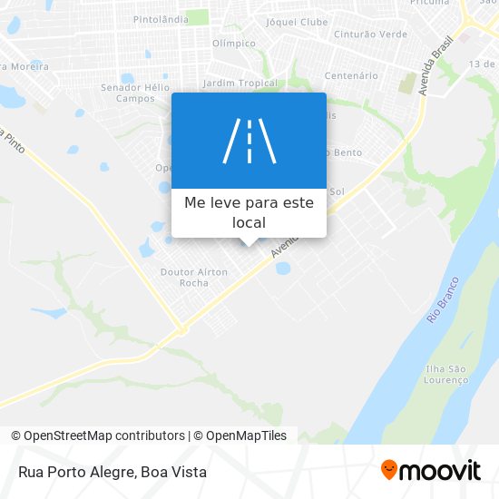Rua Porto Alegre mapa