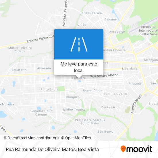 Rua Raimunda De Oliveira Matos mapa