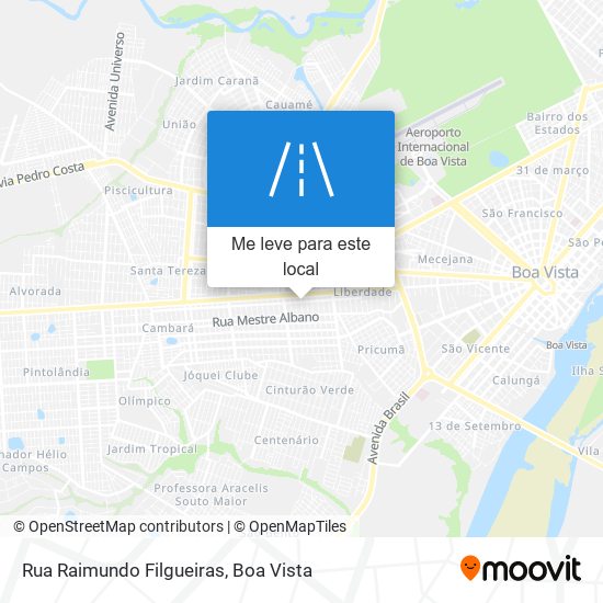 Rua Raimundo Filgueiras mapa