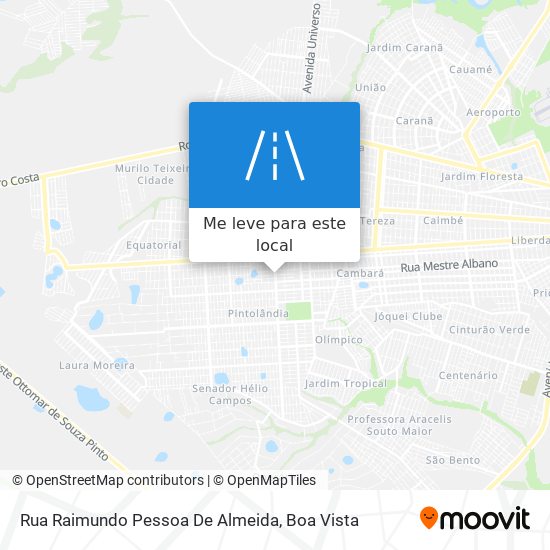 Rua Raimundo Pessoa De Almeida mapa