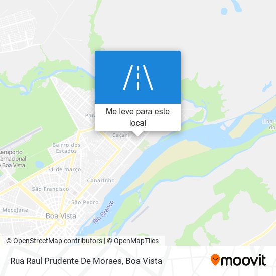 Rua Raul Prudente De Moraes mapa