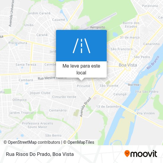 Rua Risos Do Prado mapa