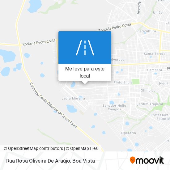 Rua Rosa Oliveira De Araújo mapa