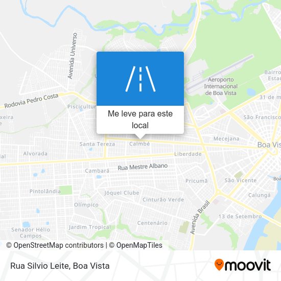 Rua Silvio Leite mapa