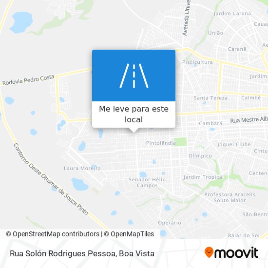 Rua Solón Rodrigues Pessoa mapa