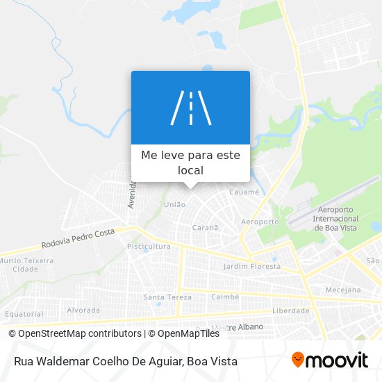 Rua Waldemar Coelho De Aguiar mapa