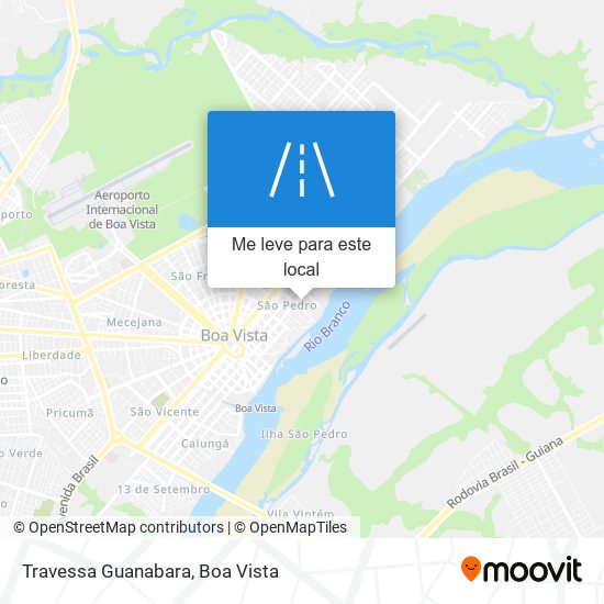 Travessa Guanabara mapa