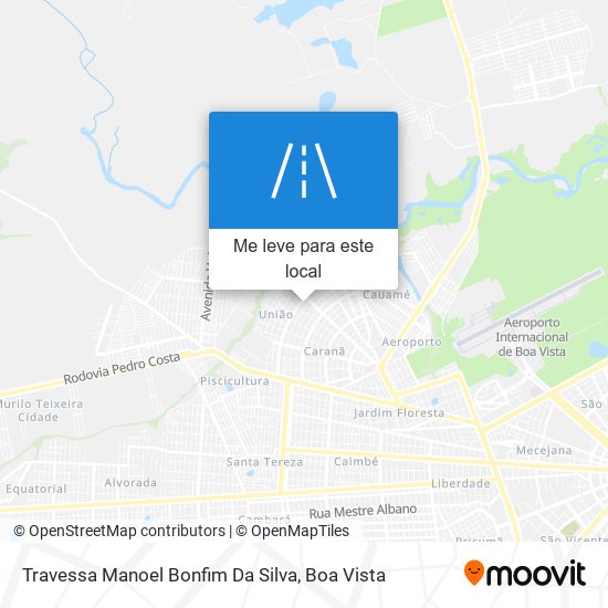 Travessa Manoel Bonfim Da Silva mapa