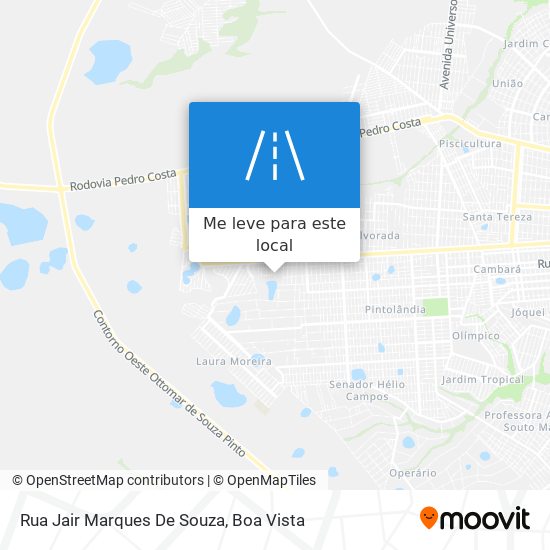 Rua Jair Marques De Souza mapa