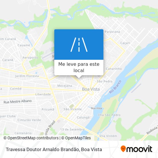 Travessa Doutor Arnaldo Brandão mapa