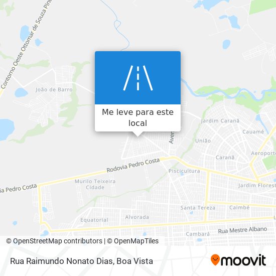 Rua Raimundo Nonato Dias mapa