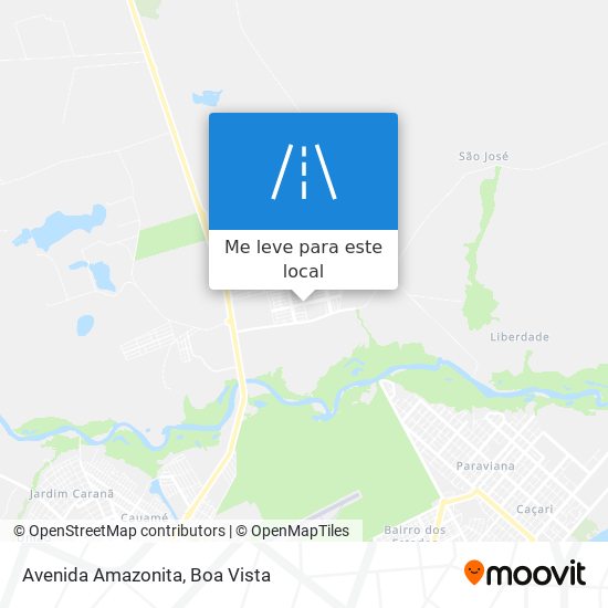 Avenida Amazonita mapa