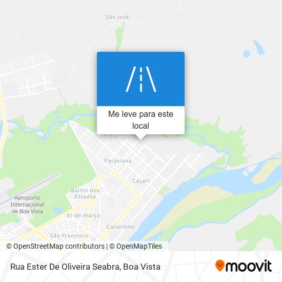 Rua Ester De Oliveira Seabra mapa
