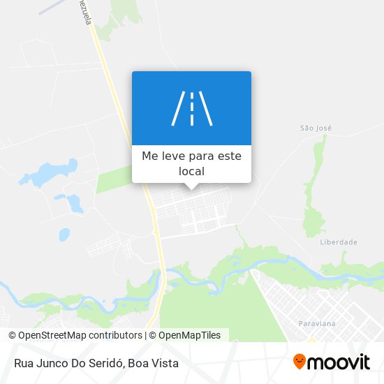 Rua Junco Do Seridó mapa