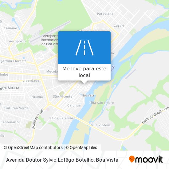 Avenida Doutor Sylvio Lofêgo Botelho mapa