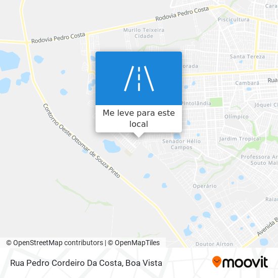 Rua Pedro Cordeiro Da Costa mapa