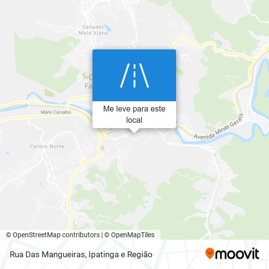 Rua Das Mangueiras mapa