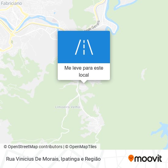 Rua Vinicius De Morais mapa