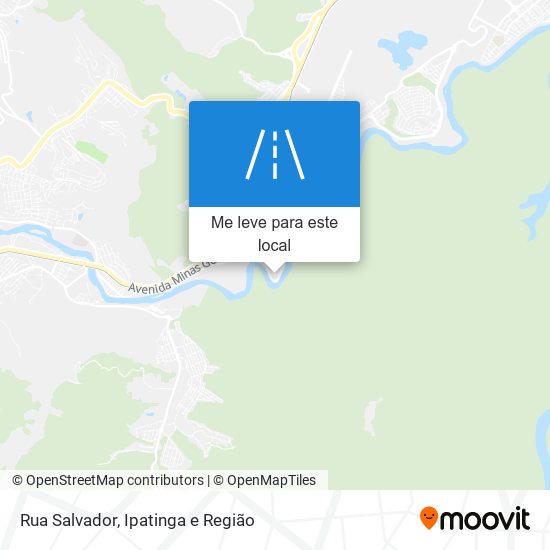 Rua Salvador mapa