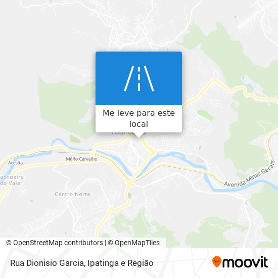 Rua Dionisio Garcia mapa