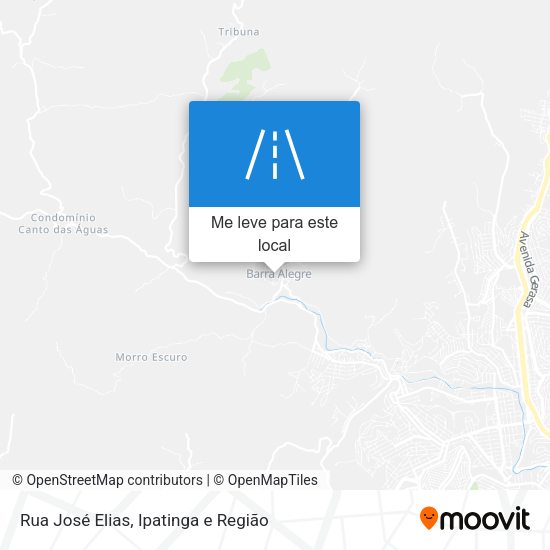 Rua José Elias mapa