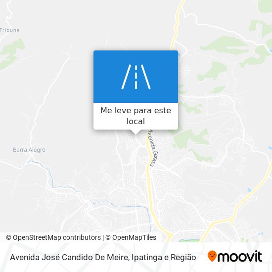 Avenida José Candido De Meire mapa