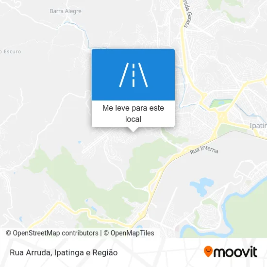 Rua Arruda mapa