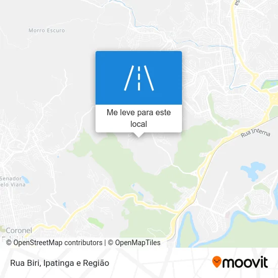 Rua Biri mapa