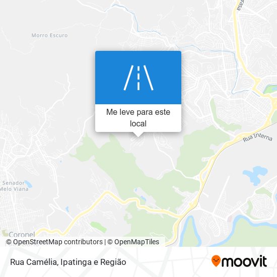 Rua Camélia mapa