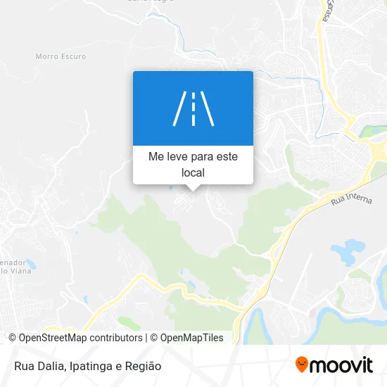 Rua Dalia mapa