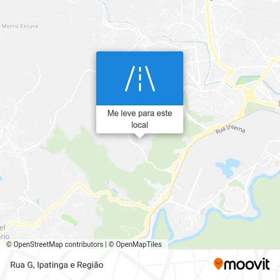Rua G mapa