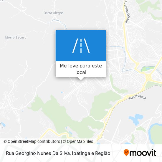 Rua Georgino Nunes Da Silva mapa