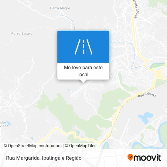 Rua Margarida mapa