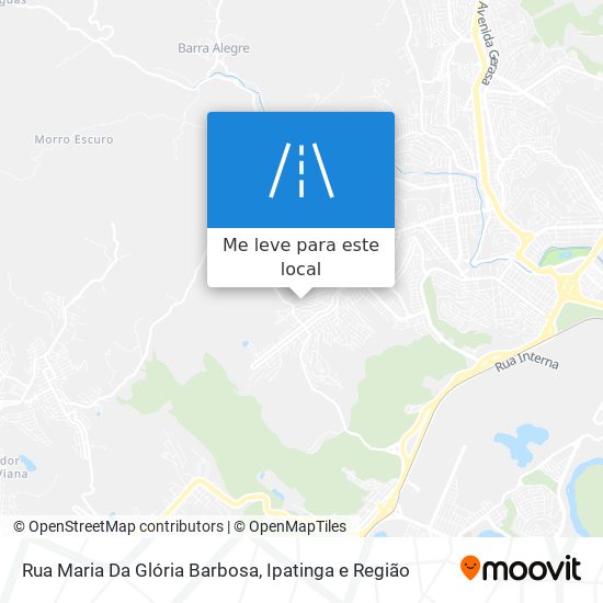 Rua Maria Da Glória Barbosa mapa