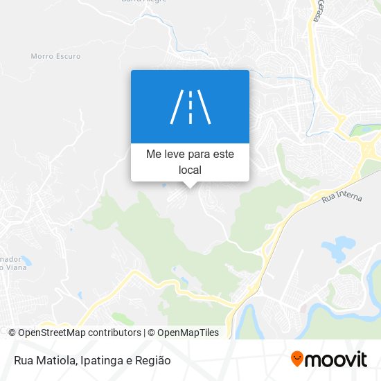 Rua Matiola mapa